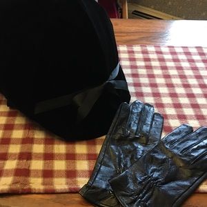 Equestrian Show Gloves & Helmet Cover